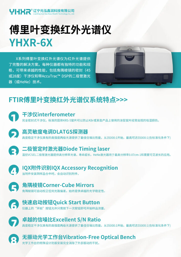 傅立叶变换红外光谱仪  YHXR-6X简介及特点